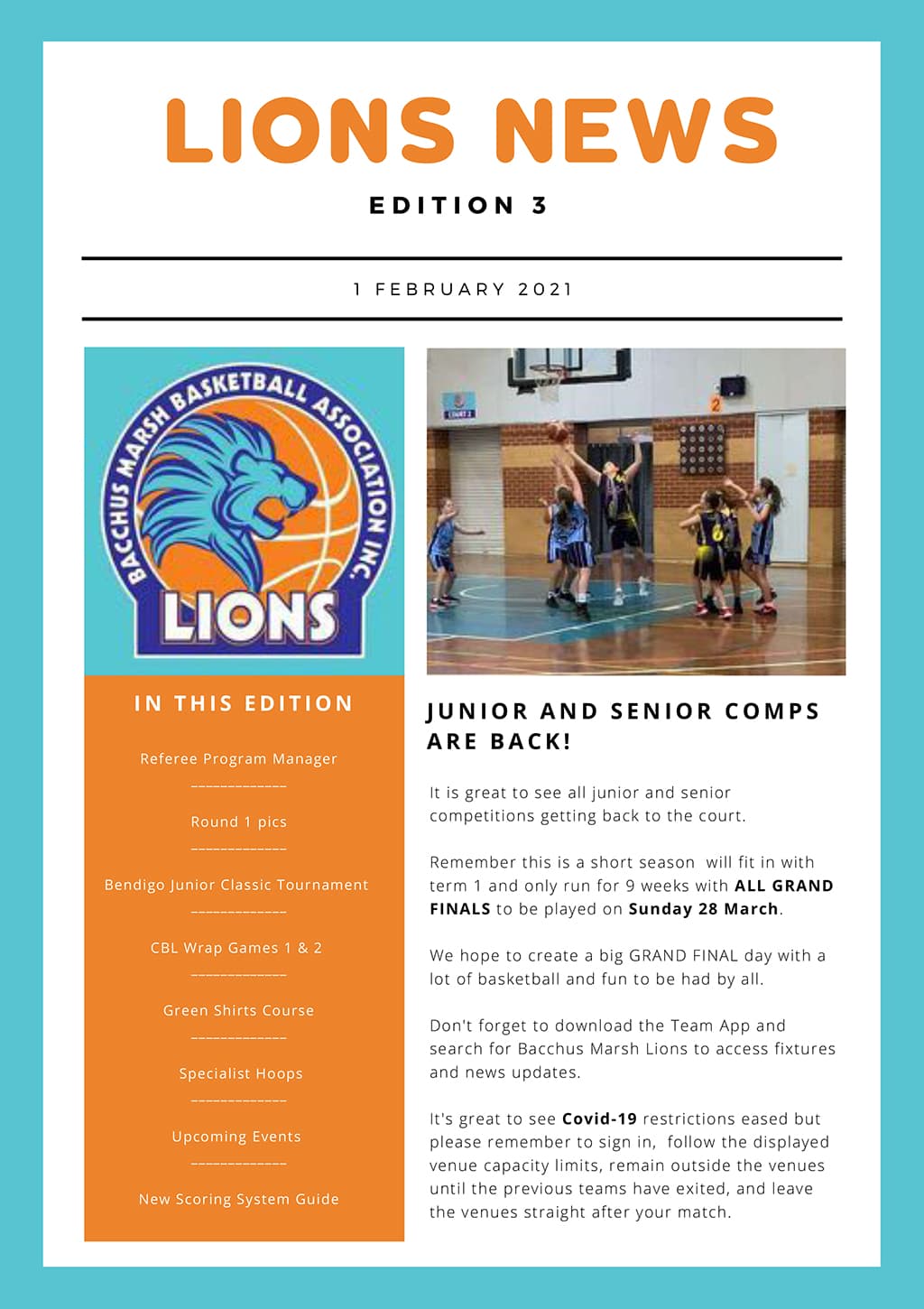 Lions News Edition 3